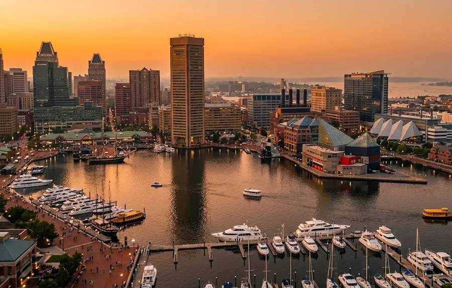 Baltimore & Maryland — service area